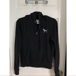 Victoria’s Secret bling zip up